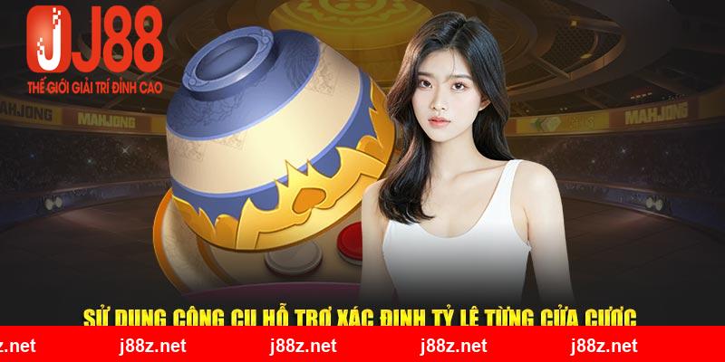 Sử dụng công cụ hỗ trợ xác định tỷ lệ từng cửa cược 